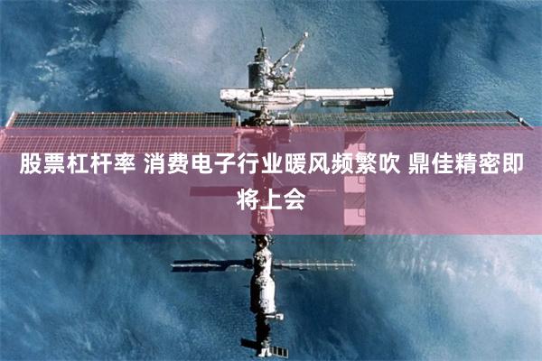 股票杠杆率 消费电子行业暖风频繁吹 鼎佳精密即将上会