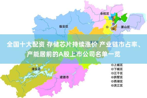 全国十大配资 存储芯片持续涨价 产业链市占率、产能居前的A股上市公司名单一览